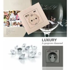 Panneau De Prises Françaises Type-c+USB16A Type 86, Nombre De Prises : 2 Trous, Nombre De Ports USB : 1, Nombre De Ports Type-c : 1, Sûr Et Ferme(arc Blanc) 5 Panneau De Prises Françaises Type-c+USB16A Type 86, Nombre De Prises : 2 Trous, Nombre De Ports USB : 1, Nombre De Ports Type-c : 1, Sûr Et Ferme(arc Blanc) -Legrand || Schneider® Soldes Boutique 100342126 3