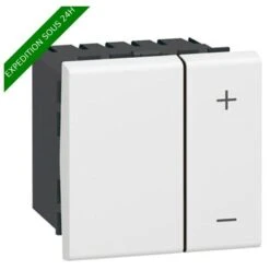 LEGRAND Mosaic Ecovariateur Sans Neutre Toutes Charges Blanc – 078407