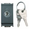 Interruttore 2P 16Ax +Chiave Grigio VIMAR 16165