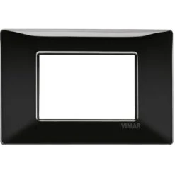 Placca 3M Nero VIMAR 14653.05