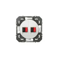 Prise Haut-parleur - Double - Dooxie - Legrand - Blanc - 600382