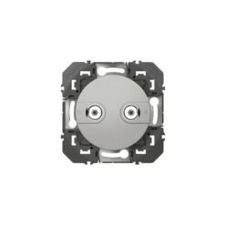 Prise Réseau Câblé AFORM Type F Dooxie - Legrand - Aluminium - 600457