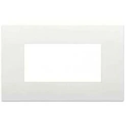 Arke' Placca Classic Tecnopolimero 4 Modules Blanc Couleur 19654.74