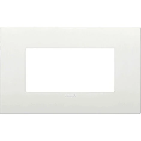 Arke' Placca Classic Tecnopolimero 4 Modules Blanc Couleur 19654.74 2 Arke' Placca Classic Tecnopolimero 4 Modules Blanc Couleur 19654.74 – Image 2