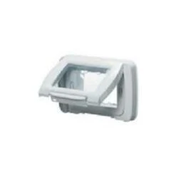 System Placca Stagna Autoportante System Placca Ip55 3p Colore Bianco Nuvola Nuvola Gw22451