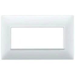Vimar Plana Plate 5 Modules Bs Couleur Blanc 14649.01