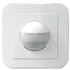 Détecteur De Mouvements Mural Indoor 180-R - Luxomat - Blanc Pur Mat
