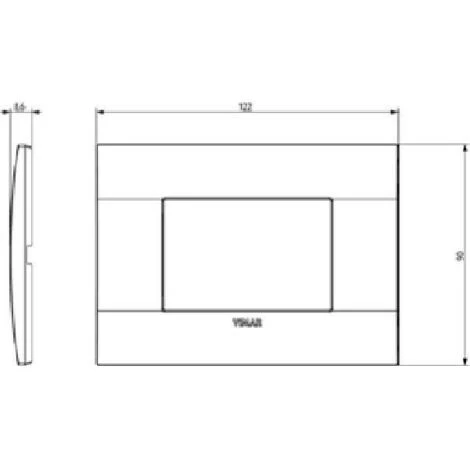 Placca Classic Tecnopolimero 3 Posti Colore Bianco Serie Arke' 19653.74 2 Placca Classic Tecnopolimero 3 Posti Colore Bianco Serie Arke' 19653.74 – Image 2