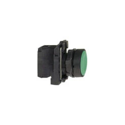 Schneider® Harmony Bouton-poussoir Vert Ø22 - à Impulsion Affleurant - 1F - XB5AA31