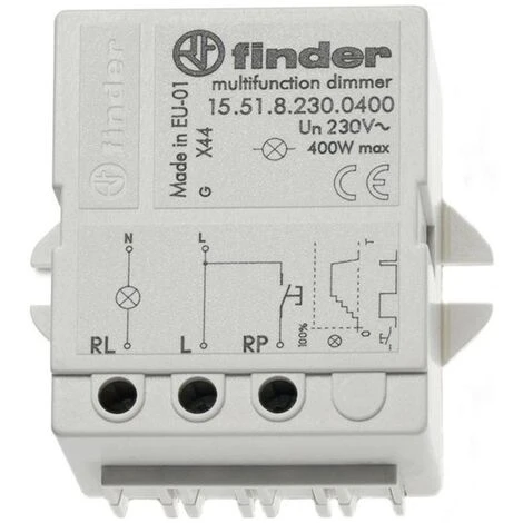Relais D'impulsion Finder Avec Variateur 230V 15.51.8.230 1 Relais D'impulsion Finder Avec Variateur 230V 15.51.8.230