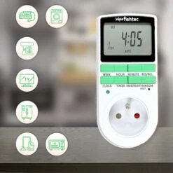 Fishtec® Programmateur Prise Electrique Hebdomadaire - Affichage Digital Grand écran - Economie D'énergie 9 Fishtec® Programmateur Prise Electrique Hebdomadaire - Affichage Digital Grand écran - Economie D'énergie -Legrand || Schneider® Soldes Boutique 13376973 5