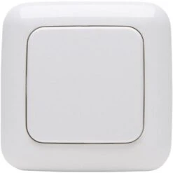 Kopp Free Control3.0 1 Canal,Interrupteur Mural,Free Control 3.0,blanc-alpin