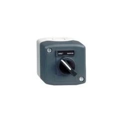 Schneider® Harmony Boite - 1 Bouton Tournant Ø22 à Manette - 1F - XALD132