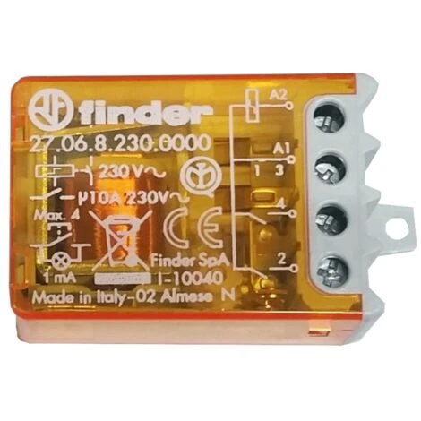 Finder Interrupteur à Impulsion Relais 3 Séquences 230V 27.06 27068230 1 Finder Interrupteur à Impulsion Relais 3 Séquences 230V 27.06 27068230