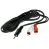 Cable Jack 3.5mm 2x RCA 1.5m