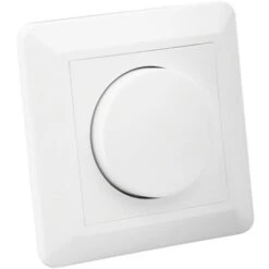 Variateur Va-et-Vient Universel LED Triac Blanc Cassé