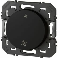 Interrupteur Commande VMC - Dooxie - Noir - Legrand