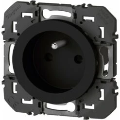 Prise De Courant - 2P+T - À Puits - Dooxie - 16A - Noir - Legrand