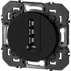 Prise Téléphone En T Dooxie - Noir - Legrand