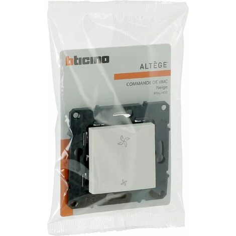 Legrand Commande Pour VMC Altège - Connexion à Borne Automatique - Neige - Bticino 1 Legrand Commande Pour VMC Altège - Connexion à Borne Automatique - Neige - Bticino