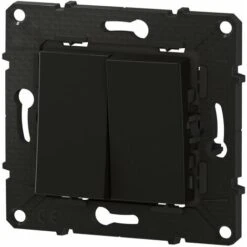 Legrand Double Interrupteur Ou Va-et-vient Altège 10A - Nuit - Bticino