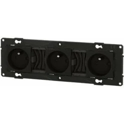 Legrand Triple Prise De Courant Précâblée Altège 16A - Nuit - Bticino