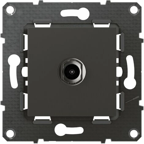 Legrand Prise Télévision Simple Mâle Altège - Nuit - Bticino 1 Legrand Prise Télévision Simple Mâle Altège - Nuit - Bticino