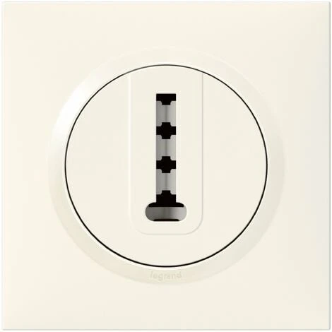 Prise Téléphone En T Dooxie - Complet - Blanc - Legrand 1 Prise Téléphone En T Dooxie - Complet - Blanc - Legrand