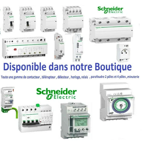 Schneider® Relais Inverseur 24V/AC VMC Dsc- Gaz Resi9 Xp - Schneider R9PCR 2 Schneider® Relais Inverseur 24V/AC VMC Dsc- Gaz Resi9 Xp - Schneider R9PCR – Image 2