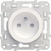Schneider® Lot De 10 Prises De Courant 2P+T16A Odace Blanc Connexion Auto Schneider S520059
