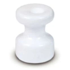 Isolateur Céramique Fanton Diamètre 19mm Blanc 84031