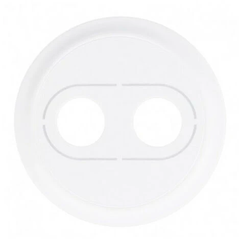 Legrand Enjoliveur Céliane Pour Prise Banana Simple Blanc (068231) 1 Legrand Enjoliveur Céliane Pour Prise Banana Simple Blanc (068231)