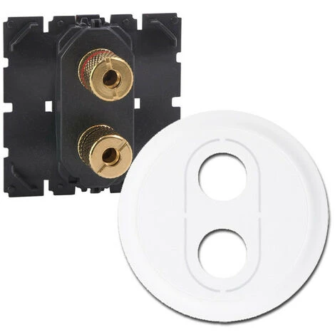 Legrand Enjoliveur Céliane Pour Prise Banana Simple Blanc (068231) 2 Legrand Enjoliveur Céliane Pour Prise Banana Simple Blanc (068231) – Image 2