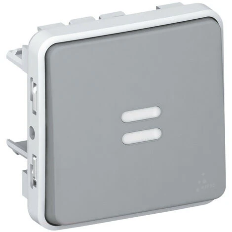 Legrand Interrupteur Ou Va-et-vient Témoin Câblage Phase Distribuée Plexo Composable IP55 10AX 250V Gris (069512) 1 Legrand Interrupteur Ou Va-et-vient Témoin Câblage Phase Distribuée Plexo Composable IP55 10AX 250V Gris (069512)