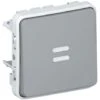 Legrand Interrupteur Ou Va-et-vient Témoin Câblage Existant Plexo Composable IP55 10AX 250V Gris (069514)