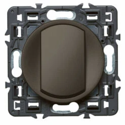 Legrand Interrupteur Ou Va-et-vient Doigt Large Céliane Soft 10A Graphite (099536)