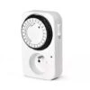 Prise Programmable Mécanique Intérieure Journalière, MecaProg Indoor Blanc, MecaProg Indoor Blanc