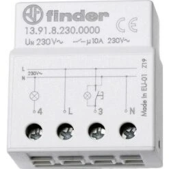 Télérupteur Pour Encastrement/saillie Finder 13.91.8.230.0000 1 NO (T) 230 V/AC 10 A 2300 VA 1 Pc(s) S71475
