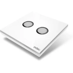 Interrupteur Sans Fil 2 Touches - Blanc