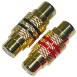 2 Connecteurs RCA 1 Rouge 1 Noir