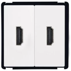 Prise Double HDMI Modern Blanc -Legrand || Schneider® Soldes Boutique 16979777 3