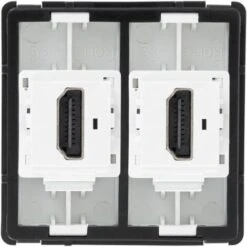 Prise Double HDMI Modern Blanc -Legrand || Schneider® Soldes Boutique 16979777 4