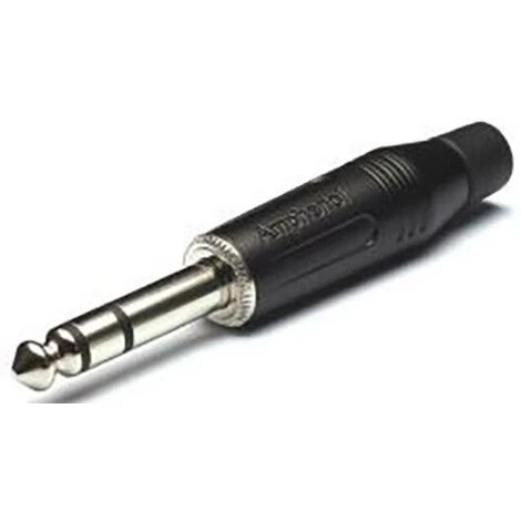 Jack 6.35 Mm Mâle, Droit Amphenol ACPS-GB Nombre De Pôles (num): 3 Stéréo Noir 1 Pc(s) D629011 1 Jack 6.35 Mm Mâle, Droit Amphenol ACPS-GB Nombre De Pôles (num): 3 Stéréo Noir 1 Pc(s) D629011