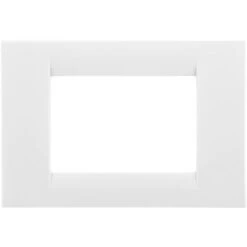 Plaque Gewiss System Blanc 3 Modules GW22103