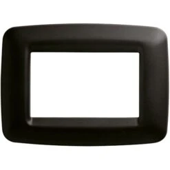 Plaque Gewiss Playbus 3 Places Noire GW32303