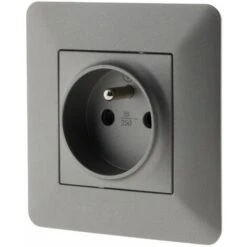 Prise 2P+T 16A Titanium - Artezo 5 Prise 2P+T 16A Titanium - Artezo -Legrand || Schneider® Soldes Boutique 17551510 3