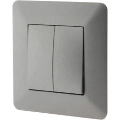 Interrupteur Double Va-et-vient Titanium - Artezo 5 Interrupteur Double Va-et-vient Titanium - Artezo -Legrand || Schneider® Soldes Boutique 17551523 3