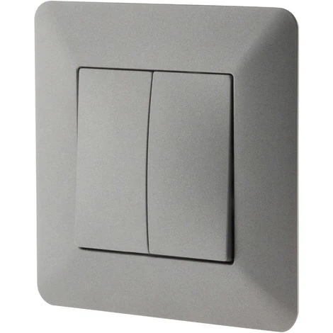 Interrupteur Double Va-et-vient Titanium - Artezo 3 Interrupteur Double Va-et-vient Titanium - Artezo – Image 3