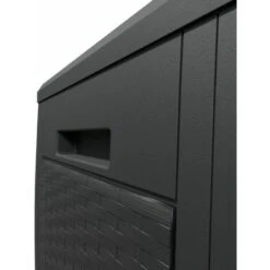 Coffre De Rangement Malle 310 Litres Stockage Coussins Avec Roulettes Extérieur Jardin Modèle Au Choix Rattan - Anthracite (en) 7 Coffre De Rangement Malle 310 Litres Stockage Coussins Avec Roulettes Extérieur Jardin Modèle Au Choix Rattan - Anthracite (en) -Legrand || Schneider® Soldes Boutique 18475340 3