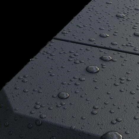 Coffre De Rangement Malle 310 Litres Stockage Coussins Avec Roulettes Extérieur Jardin Modèle Au Choix Rattan - Anthracite (en) 4 Coffre De Rangement Malle 310 Litres Stockage Coussins Avec Roulettes Extérieur Jardin Modèle Au Choix Rattan - Anthracite (en) – Image 4